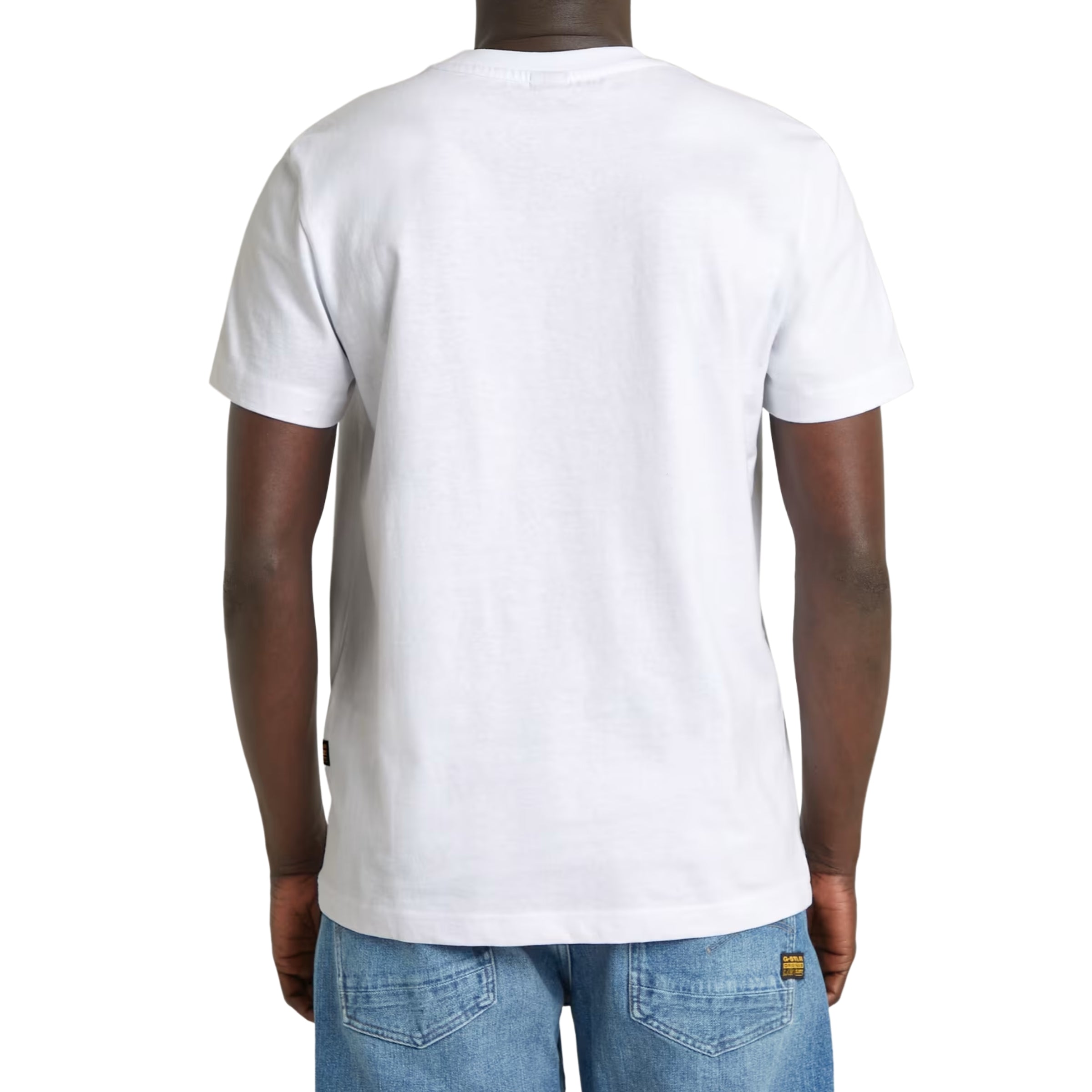 G-Star T-Shirt Stitch Burger White